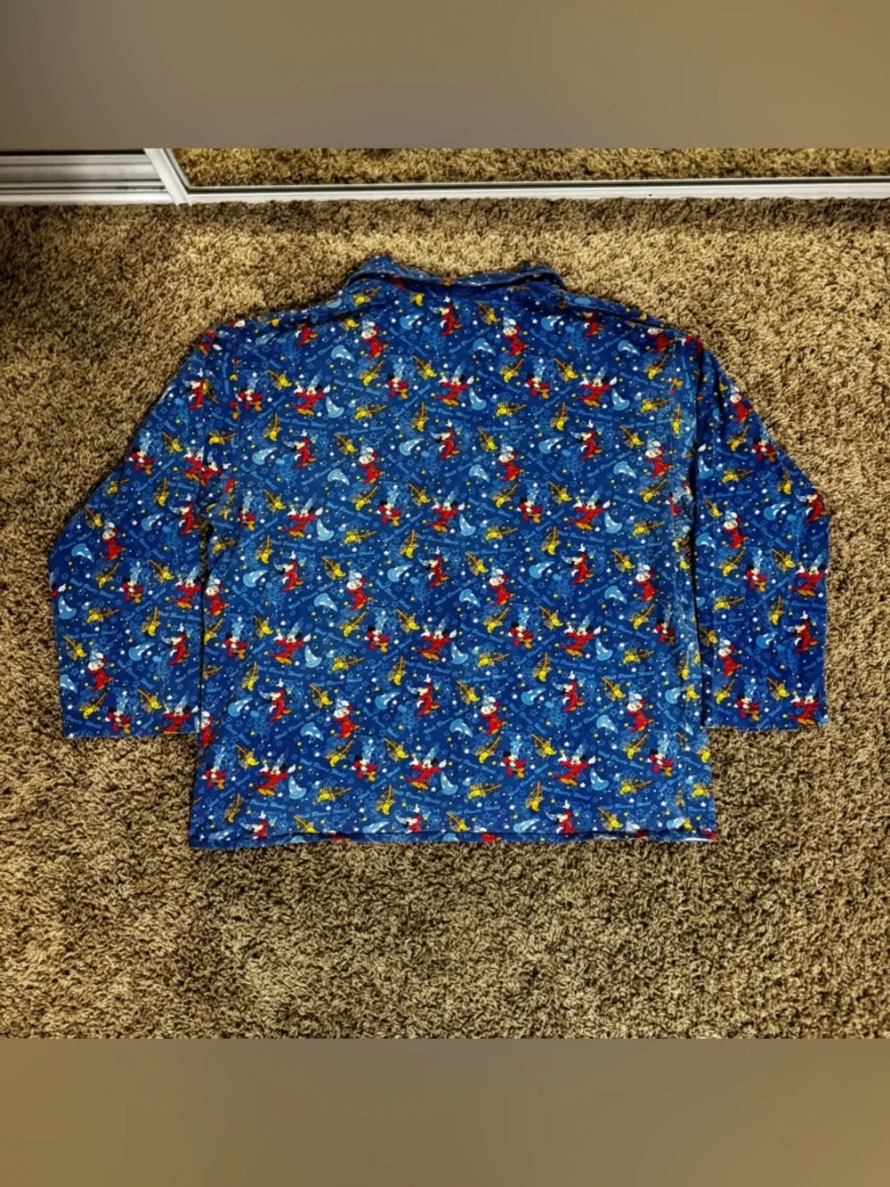 Vintage Fantasia Mickey Mouse Disney World Pajama Set - Picture 6 of 12